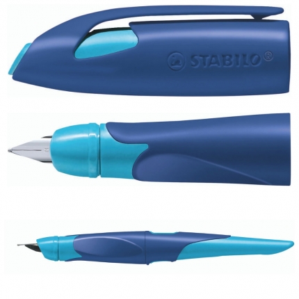 BB Stabilo EASYbirdy, Rechtshänder Feder M, blau