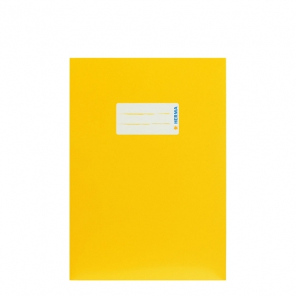 Karton Heftumschlag A5, gelb, Herma