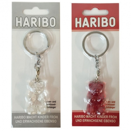 HARIBO Goldbär Schlüsselanhänger 6cm 