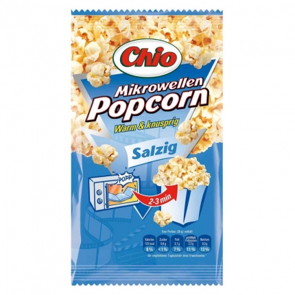 Mikrowellen Popcorn salzig, Chio