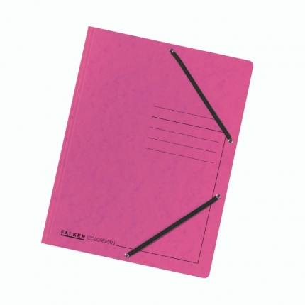 Jurismappe Colorspan-Karton, A4, fuchsia