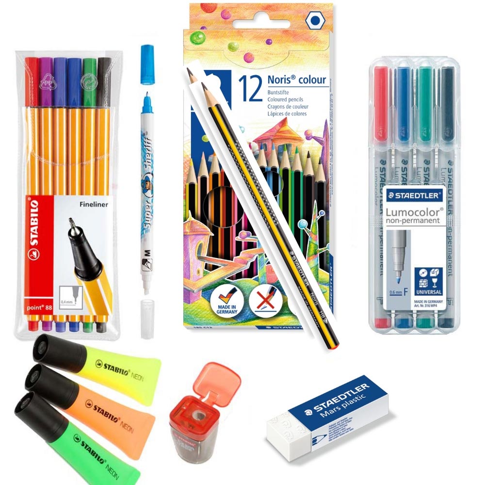 5x Roller Stempel Stifte Schaffen Packung Färbung Zeichnen Malerei Schule Kinder 