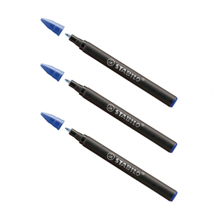 Stabilo Tintenroller-Patronen EASY original, blau