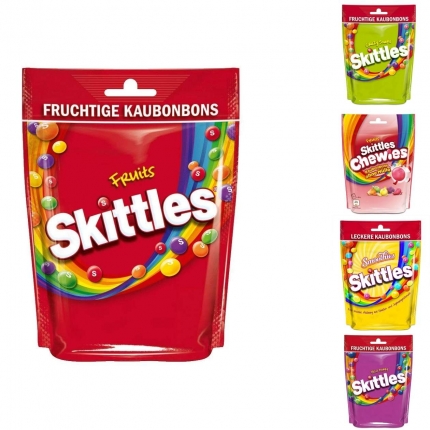 Skittles, verschiedene Sorten, 160 g