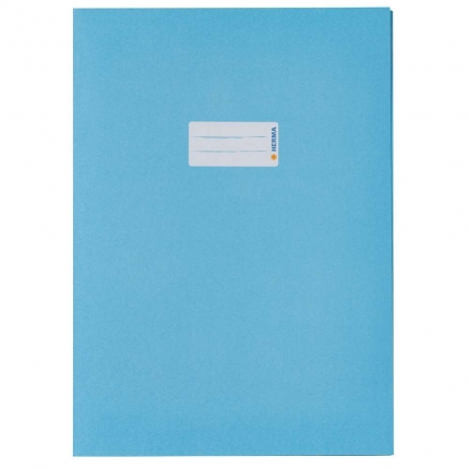 Heftschoner aus Recyclingpapier, A4 hellblau