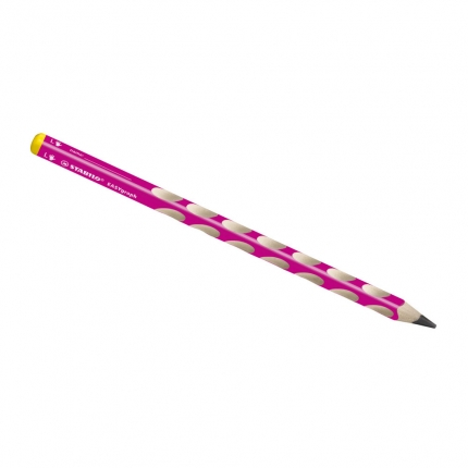 Linkshänder Bleistift Stabilo EASYgraph HB, pink