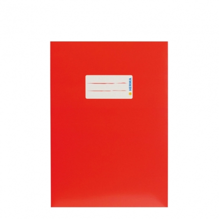 Karton Heftumschlag A5, rot, Herma