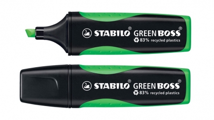 Stabilo Marker GREEN BOSS grün, nachfüllbar